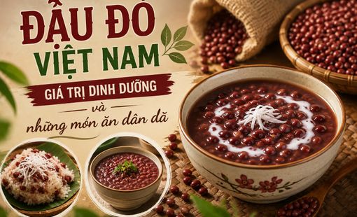 Đậu đỏ Việt Nam: Giá trị dinh dưỡng và những món ăn dân dã