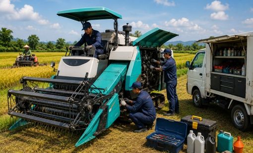 Từ bán máy đến bán sự an tâm: Dịch vụ bảo trì mở “mặt trận” mới cho cơ khí nông nghiệp