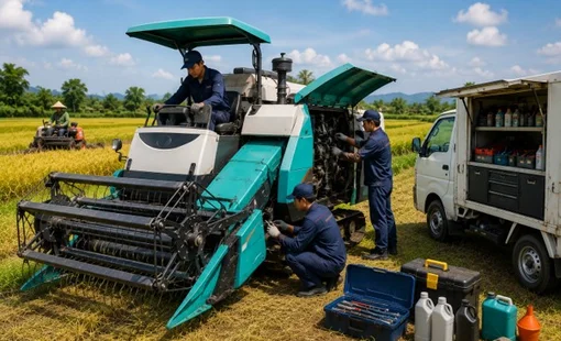 Từ bán máy đến bán sự an tâm: Dịch vụ bảo trì mở “mặt trận” mới cho cơ khí nông nghiệp