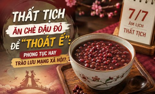 Thất Tịch ăn chè đậu đỏ để “thoát ế”: Phong tục hay trào lưu mạng xã hội?