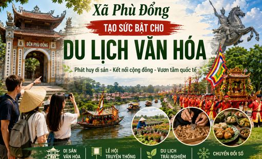 Phù Đổng đánh thức tiềm năng du lịch từ miền di sản Thánh Gióng