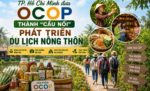 TP. Hồ Chí Minh đưa OCOP thành “cầu nối” phát triển du lịch nông thôn