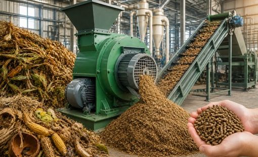 Từ phế phẩm thành nguyên liệu: Máy nghiền đang mở cửa cho kinh tế tuần hoàn