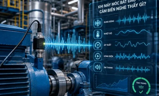 Khi máy móc bắt đầu “nói”, cảm biến nghe thấy gì?
