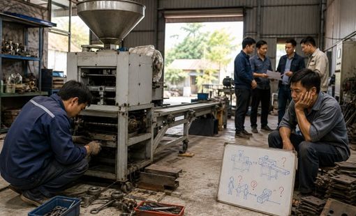 Máy móc đã về làng, vì sao thợ giỏi vẫn chưa đủ?