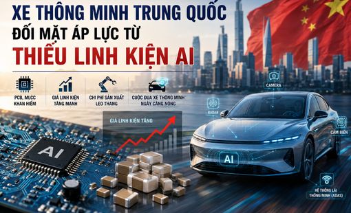 Xe thông minh Trung Quốc đối mặt áp lực mới từ “cơn khát” linh kiện AI