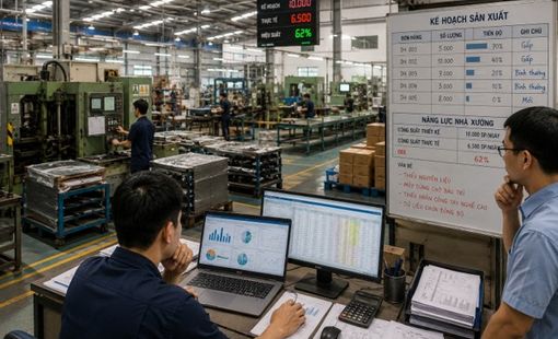 Có đơn hàng, nhưng nhà xưởng đã có đủ dữ liệu để lớn?