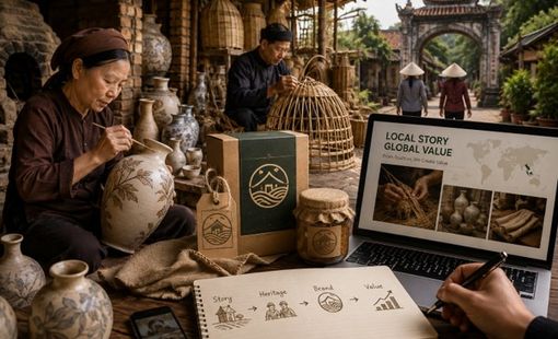 Khi làng nghề bước vào cuộc chơi thương hiệu: Ai đang nắm giữ giá trị của câu chuyện địa phương?