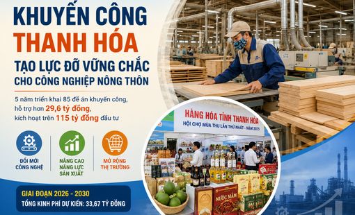 Khuyến công Thanh Hóa: “Vốn mồi” hơn 29,6 tỷ đồng tạo lực đẩy cho công nghiệp nông thôn