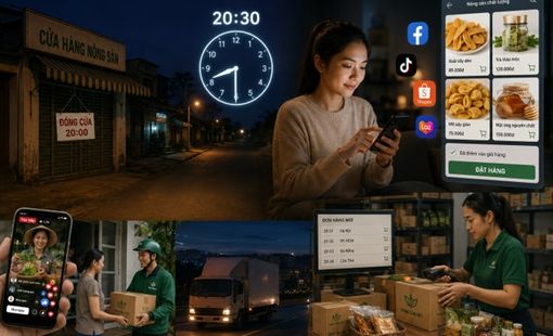 Sau 20 giờ, khách hàng đi đâu? Doanh nghiệp nông thôn đang bỏ lỡ “ca bán hàng” nào?