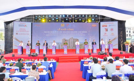 Alphanam khởi công nhà ở xã hội đầu tiên  tại tỉnh Cao Bằng