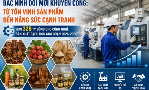 Bắc Ninh đổi mới khuyến công: Từ tôn vinh sản phẩm đến nâng sức cạnh tranh
