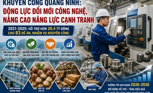 Khuyến công Quảng Ninh: Tạo lực đẩy để cơ sở công nghiệp nông thôn đổi mới công nghệ