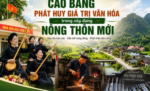 Cao Bằng phát huy giá trị văn hóa, tạo động lực xây dựng nông thôn mới bền vững