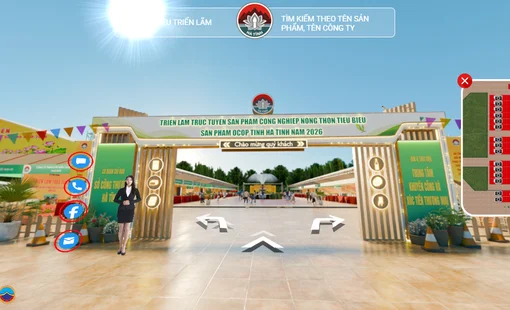 131 sản phẩm OCOP Hà Tĩnh lên không gian thực tế ảo, mở rộng cơ hội kết nối thị trường