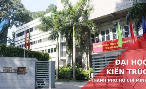 Điểm chuẩn Trường ĐH Kiến trúc TPHCM năm 2026 cao nhất 24,52 điểm