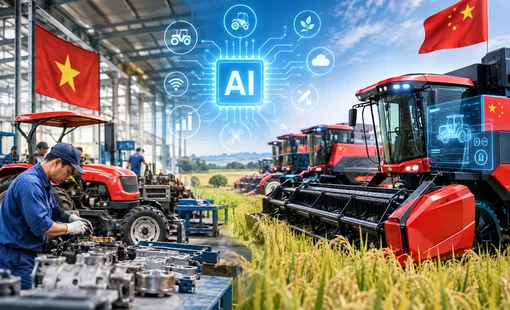 Cơ khí nông nghiệp Việt Nam trước sức ép công nghệ AI từ máy Trung Quốc