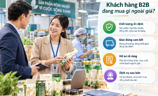 Khách hàng B2B đang mua gì ngoài giá?