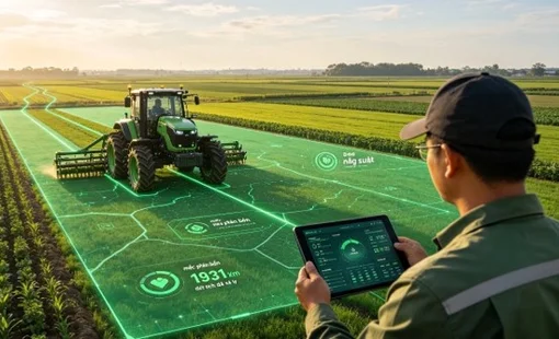 Từ người lái máy đến người điều khiển dữ liệu: Nghề vận hành máy nông nghiệp thay đổi ra sao?