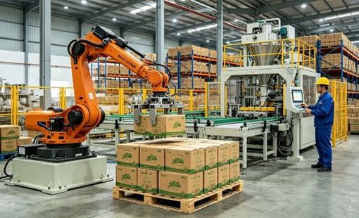 Robot vào dây chuyền nông sản: Tự động hóa từng công đoạn để đi xa hơn
