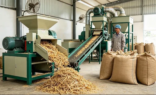 Khi phụ phẩm nông nghiệp trở thành đầu vào của nhà máy