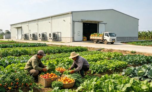 Kho lạnh về sát vùng trồng, nông sản có thêm thời gian để bán