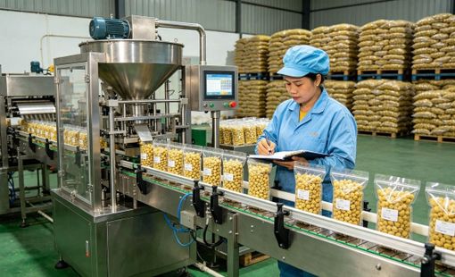 Tự động hóa khâu đóng gói: Từ chiếc máy nhỏ đến chuẩn hóa nông sản