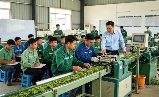 Đào tạo nghề nông thôn 2026–2030: Đưa kỹ năng từ lớp học vào nhà máy
