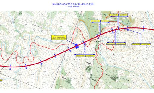 Tuyến cao tốc 125km tại Gia Lai có chuyển động mới, hầm Mang Yang sắp khoan