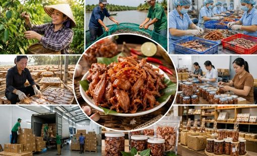 Một món đặc sản quê và cả chuỗi sinh kế phía sau