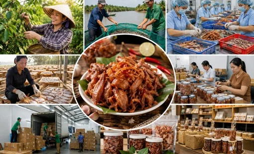 Một món đặc sản quê và cả chuỗi sinh kế phía sau