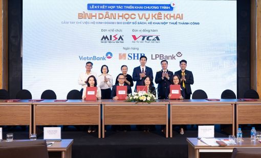SHB tham gia hỗ trợ hộ kinh doanh kê khai thuế minh bạch