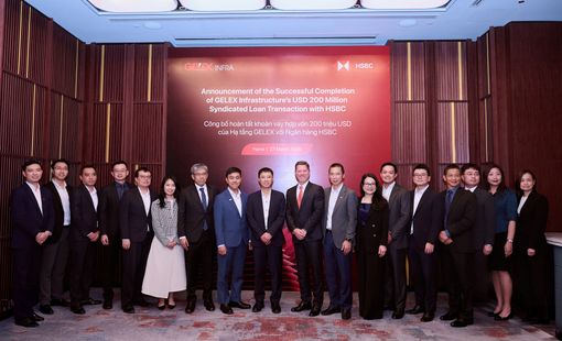 Hạ tầng GELEX công bố hoàn tất khoản vay hợp vốn 200 triệu USD với HSBC