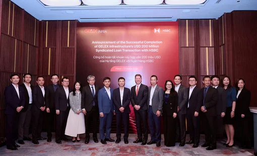 Hạ tầng GELEX công bố hoàn tất khoản vay hợp vốn 200 triệu USD với HSBC