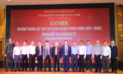Tạp chí Công nghiệp Nông thôn kỷ niệm 15 năm thành lập và ra mắt Tạp chí điện tử