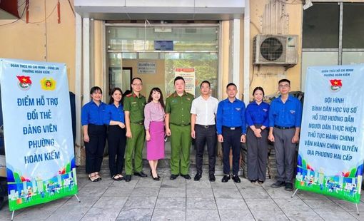 Phường Hoàn Kiếm: Sáng tạo, đẩy nhanh tiến độ cấp đổi thẻ đảng viên