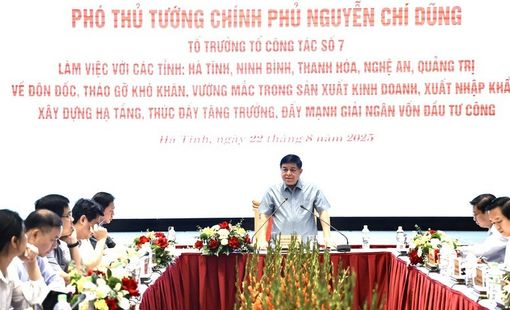 Phó Thủ tướng Nguyễn Chí Dũng làm việc với 5 địa phương để 'gỡ vướng', thúc đẩy tăng trưởng
