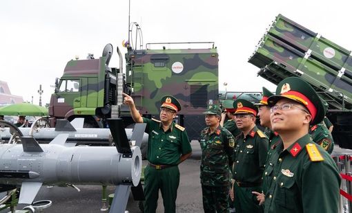 Nhiều khí tài công nghệ cao được Viettel trình diễn tại Triển lãm '80 năm hành trình Độc lập – Tự do – Hạnh phúc'