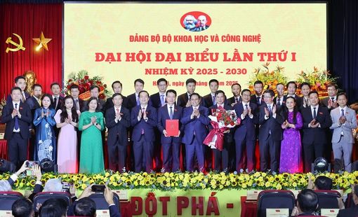 Ra mắt Ban Chấp hành Đảng bộ Bộ KH&CN nhiệm kỳ 2025 - 2030