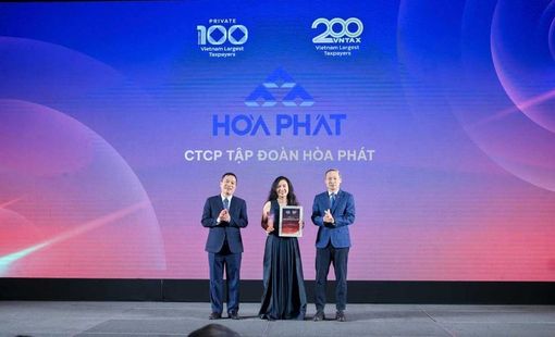 Hòa Phát vào TOP 4 doanh nghiệp tư nhân nộp ngân sách lớn nhất Việt Nam