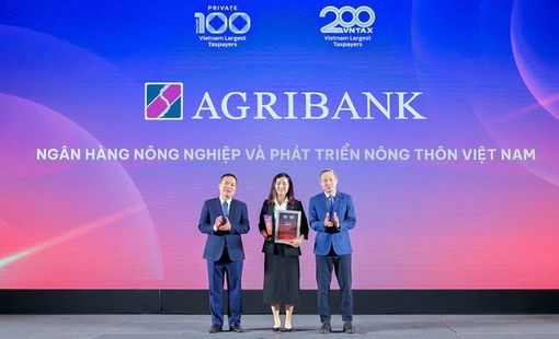 Khẳng định vai trò trụ cột, Agribank vào Top 20 doanh nghiệp nộp ngân sách hàng đầu