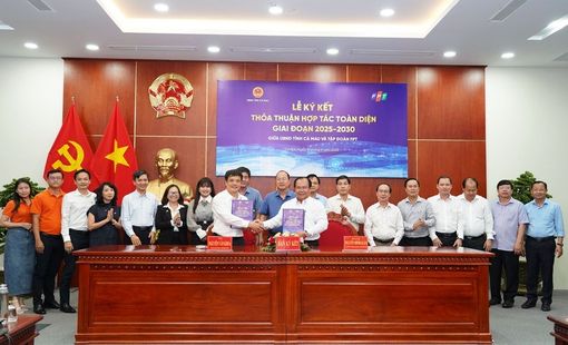 FPT và UBND Cà Mau hợp tác toàn diện về chuyển đổi số và phát triển nhân lực đến 2030