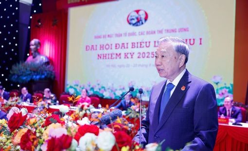 Phát biểu của Tổng Bí thư Tô Lâm tại Đại hội đại biểu Mặt trận Tổ quốc Việt Nam lần thứ nhất, nhiệm kỳ 2025–2030