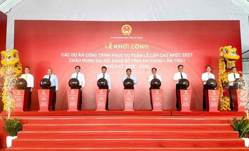 Khởi công, khởi động 10 dự án, công trình phục vụ APEC 2027