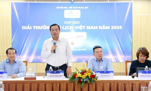 Công bố Giải thưởng Du lịch Việt Nam năm 2025 với nhiều hạng mục hấp dẫn