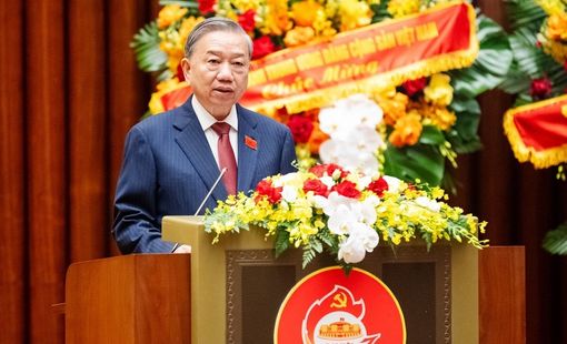 Bài phát biểu của Tổng Bí thư Tô Lâm tại Đại hội đại biểu Đảng bộ Quốc hội lần thứ nhất