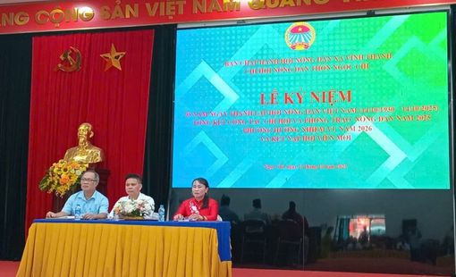 Chi hội Nông dân Thôn Ngọc Chi long trọng tổ chức Lễ mít tinh kỷ niệm 95 năm Ngày thành lập Hội Nông dân Việt Nam và Tổng kết công tác Hội năm 2025