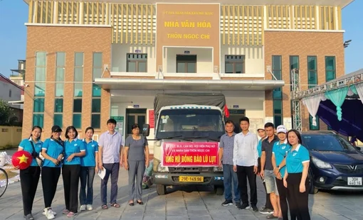 Thôn Ngọc Chi hướng về vùng lũ – Lan tỏa tình người, chia sẻ yêu thương