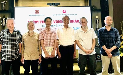 100 tác phẩm vào Vòng Chung khảo Cuộc thi vẽ tranh Di sản Văn hoá Việt Nam qua hội họa lần thứ 2