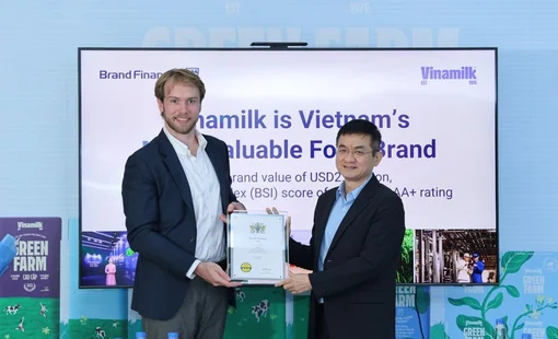 Brand Finance: Thương hiệu Vinamilk tăng trưởng mạnh mẽ sau khi thay đổi nhận diện